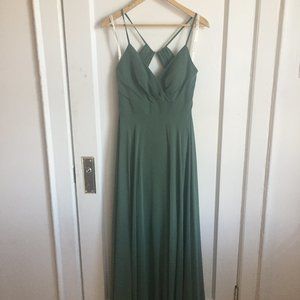 Azazie Avelina Bridesmaid Dress in Eucalyptus
